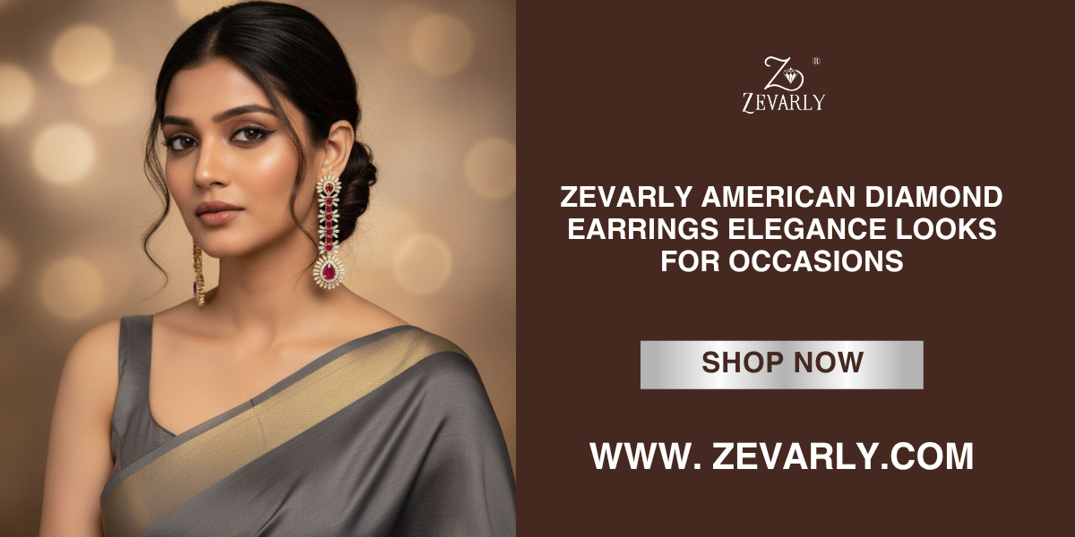AD Earrings The Perfect Diamond-Look Jewellery for Modern Indian Women