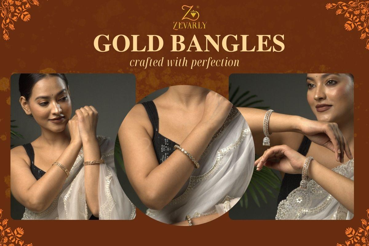 Daily Wear Gold Bangle Design Catalogue Zevarly