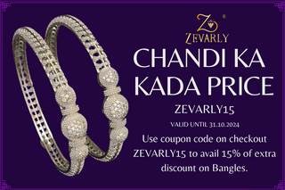 Glam Up Yourself With Chandi Ka Kada with Product Image 