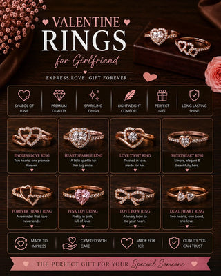 Valentine Rings for Girlfriend