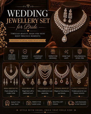 Wedding Jewelry set for Bride