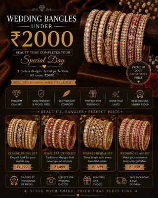 Wedding Bangles Under 2000