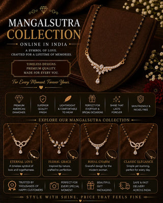 Mangalsutra | Gold Plated Mangalsutra Online India | Zevarly
