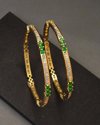 Zevarly Anuradha American Diamond Bangles