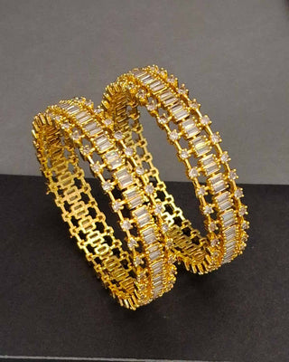 Zevarly Aliya Statement Bangles