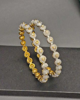 Zevarly Bipasha American Diamond Bangles