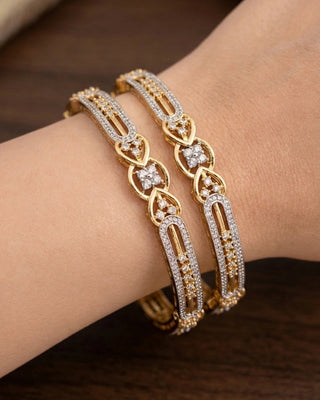 Enchanted Ganga Jamuna Ad Bangles - Vanshika