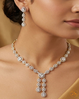 Exotic Gold Plated Necklace Set – Ayra