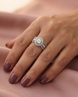 Designer AD Adjustable Ring - Jinvani