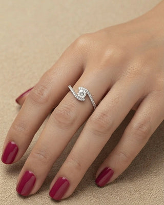 Solitare Engagement AD Ring - Swati