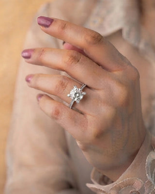 Solitare Adjustable AD Ring - Dimpi
