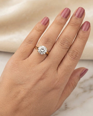 Signature Solitare Dual Tone Ring - Nysa