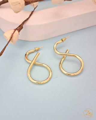 Zevarly Serah Shine Statement Earrings