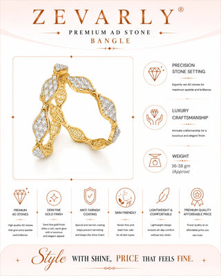 Zevarly Avantika Marquee Fancy Bangles