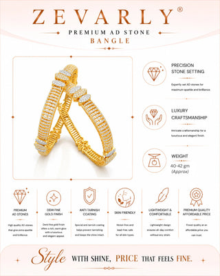 Zevarly Veda Elegance Bangles