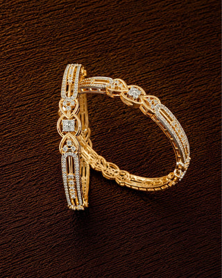 Zevarly Vanshika Ganga Jamuna Ad Bangles