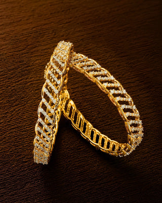Zevarly Saumya AD Bangles