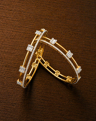 Zevarly Arushi Boutique Trendy AD Bangles