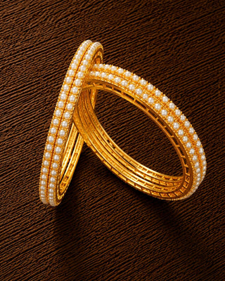 Zevarly Manavika Bangles Set