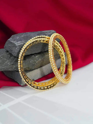 Zevarly Elina Minimalist Bangles