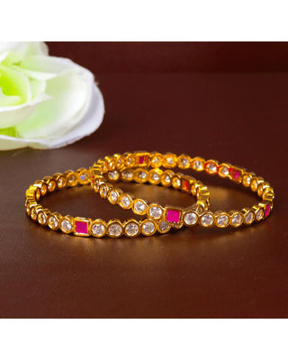 TANAYA KUNDAN LOOK AD BANGLES - Zevarly