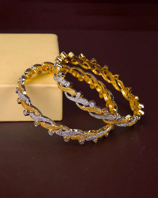 PRIYO AMERICAN DIAMOND BANGLES - Zevarly