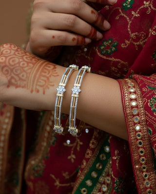 Apsara Fine Micro Cut Bangles - AD Bangles | Main Product View | Buy Online India | Zevarly