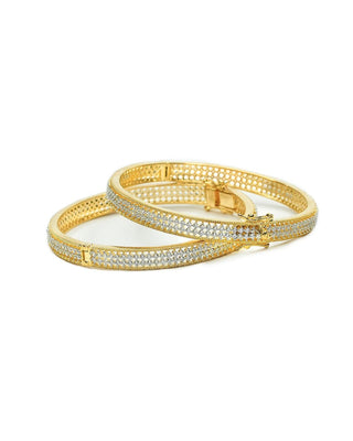 NAIVEDHI OPENABLE CUFF AD BANGLES - Zevarly