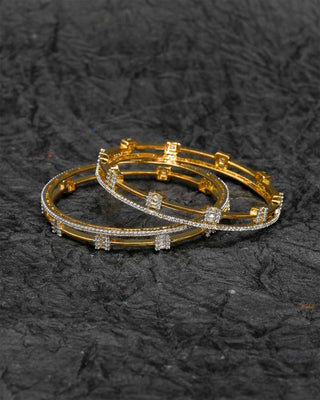 Arushi Boutique Trendy  AD Bangles - Zevarly Product Main Image