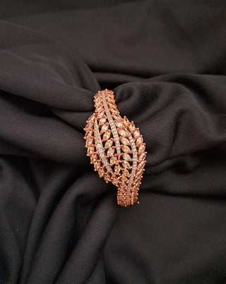 Sapphire Leaf AD Bracelet -Sangya