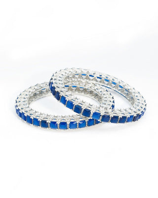 Ananya Sapphire Designer Bangle - Zevarly