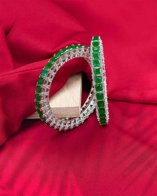 Ananya Sapphire Designer Bangle - Zevarly