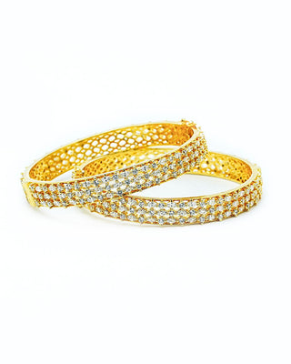 PRITHA OPENABLE AD BANGLES - Zevarly