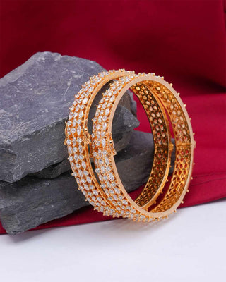 PRITHA OPENABLE AD BANGLES - Zevarly