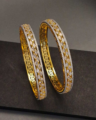 Zevarly Narvoshi Fine Cut Bangles