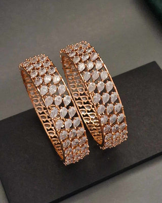 Zevarly Grand AD Bangles Set