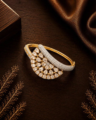 Wedding Openable Free Size Bracelet - Divisha