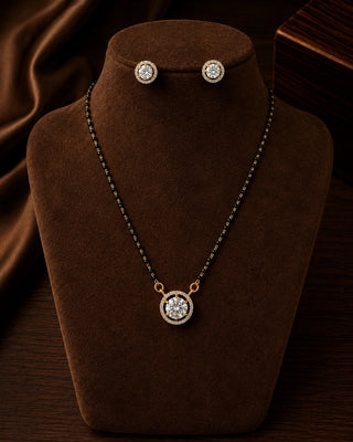 Dhara Elegant AD Stone Mangalsutra Set
