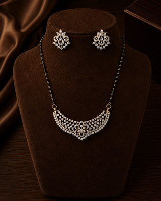 Aadhira Elegant AD Stone Mangalsutra Set