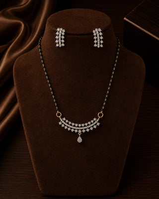 Tarla Elegant AD Stone Mangalsutra Set