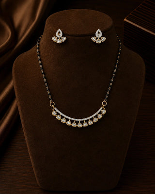 Rawnie Elegant AD Stone Mangalsutra Set