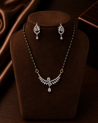 Dishti Elegant AD Stone Mangalsutra Set
