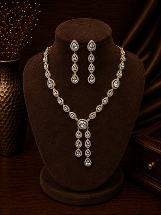 Exotic Gold Plated Necklace Set – Ayra