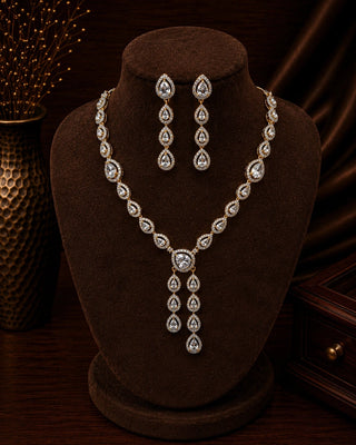 Exotic Gold Plated Necklace Set – Ayra