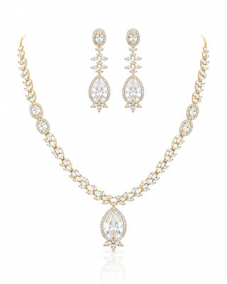 Ethnic Traditional Gold Plated Necklace Set – Runjhun