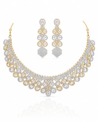 Heavy Wedding wear Gold Plated Necklace Set – Bahula