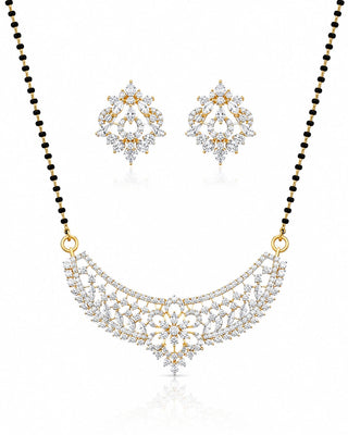 Aadhira Elegant AD Stone Mangalsutra Set