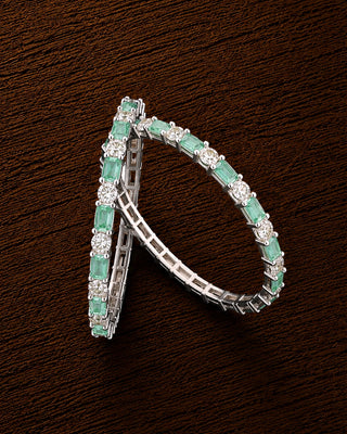Party Wear AD Bangles - Kumayaa