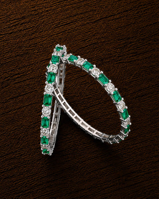 Party Wear AD Bangles - Mishka
