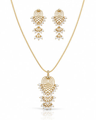 Traditional Ethnic Rajwadi Aarzoo Pendant Set